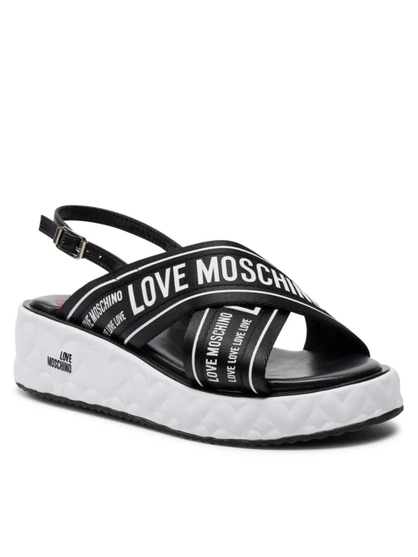 Sandália Love Moschino